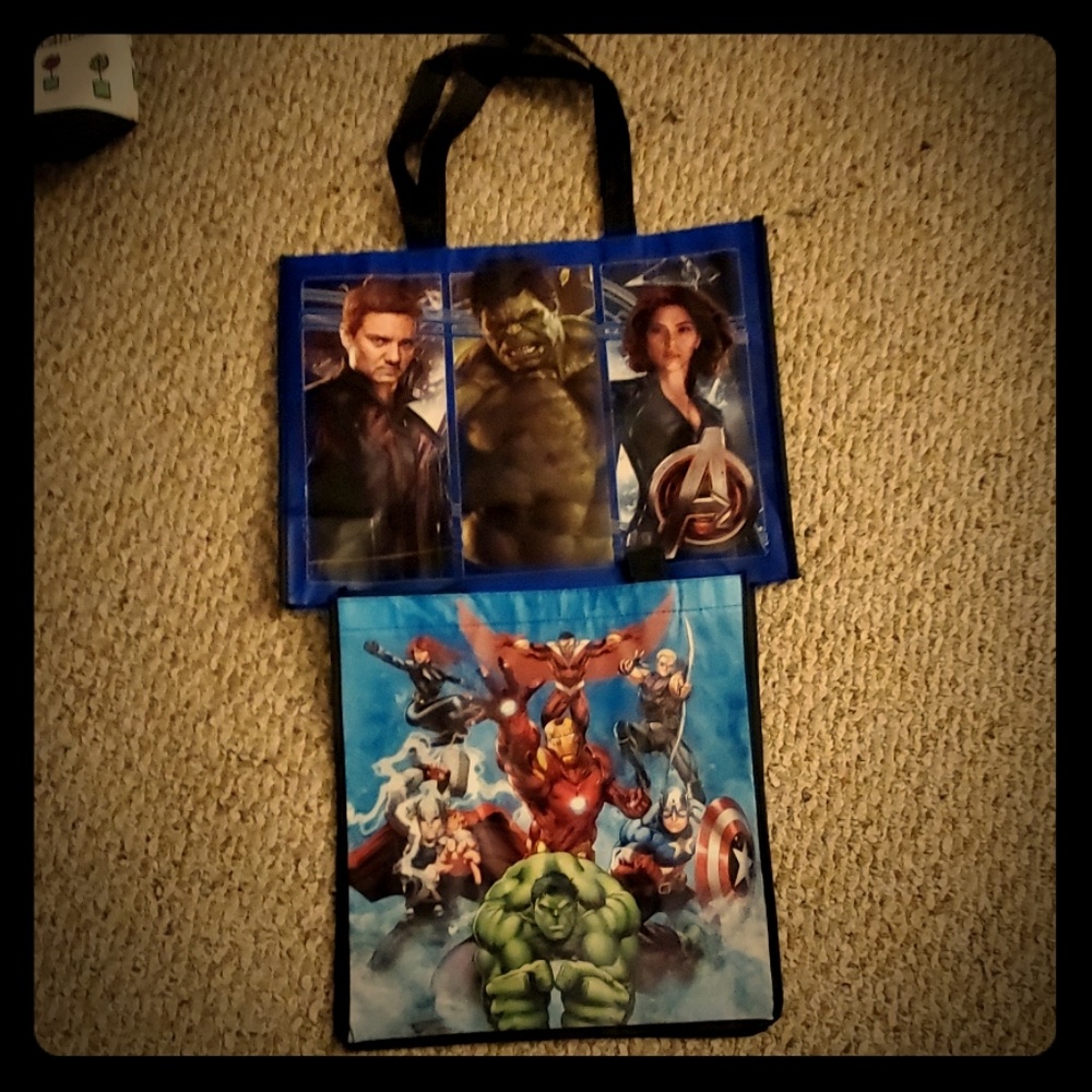 Super hero totes